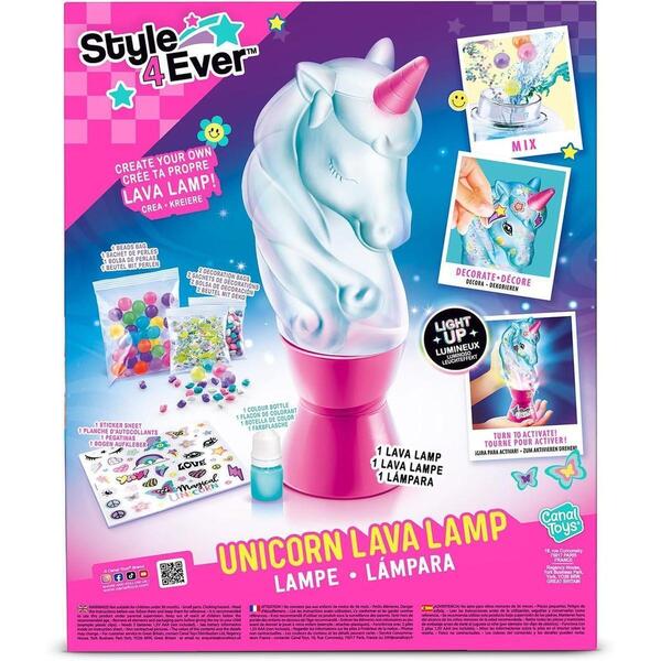 Grande Lava Lampe Licorne