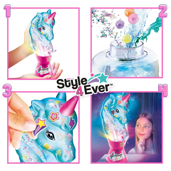 Grande Lava Lampe Licorne