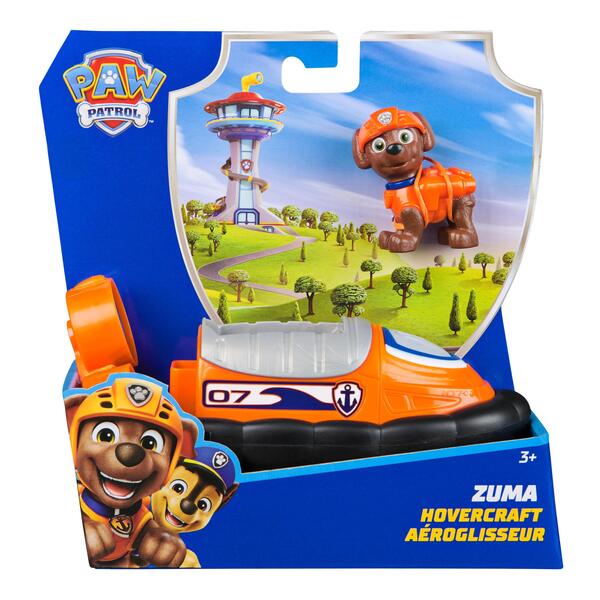 Véhicule et Figurine Zuma - La Pat  Patrouille