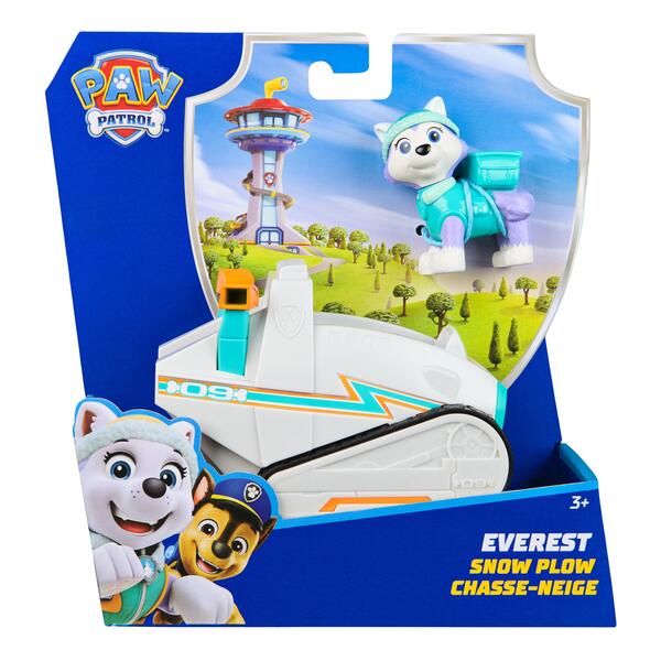 Véhicule et figurine Everest - La Pat  Patrouille