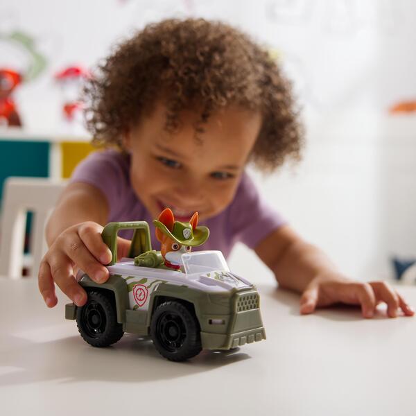 Véhicule et figurine Tracker - La Pat  Patrouille