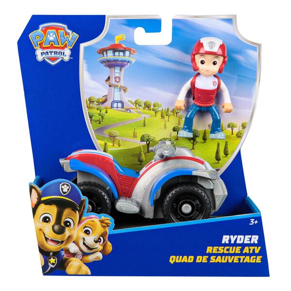 Véhicule et figurine de Ryder - La Pat  Patrouille