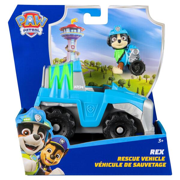 Véhicule et figurine Rex - La Pat  Patrouille