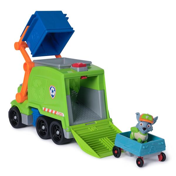Camion de Recyclage Crush N Roll Rocky La Pat Patrouille