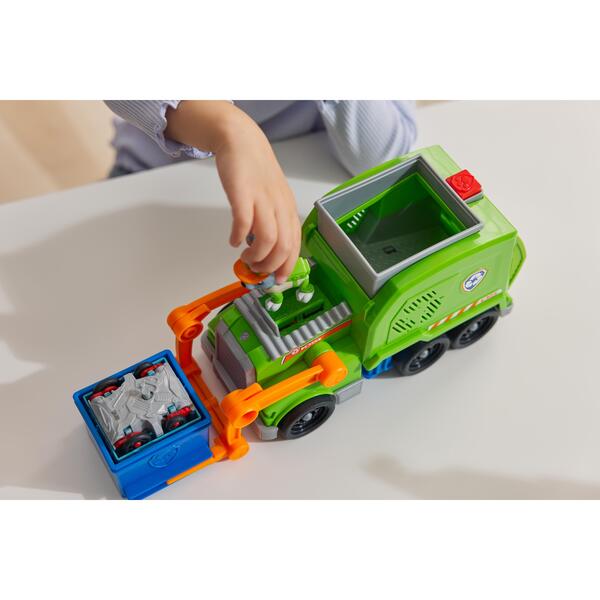 Camion de Recyclage Crush N Roll Rocky La Pat Patrouille