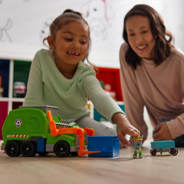 Camion de Recyclage Crush N Roll Rocky La Pat Patrouille