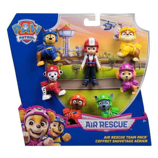 Pack de 7 figurines Pat Patrouille Air Rescue