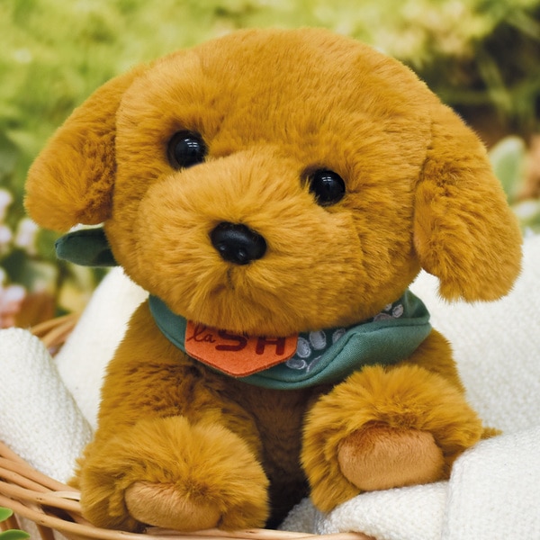 Peluche chien marron 16cm - Collection SPA