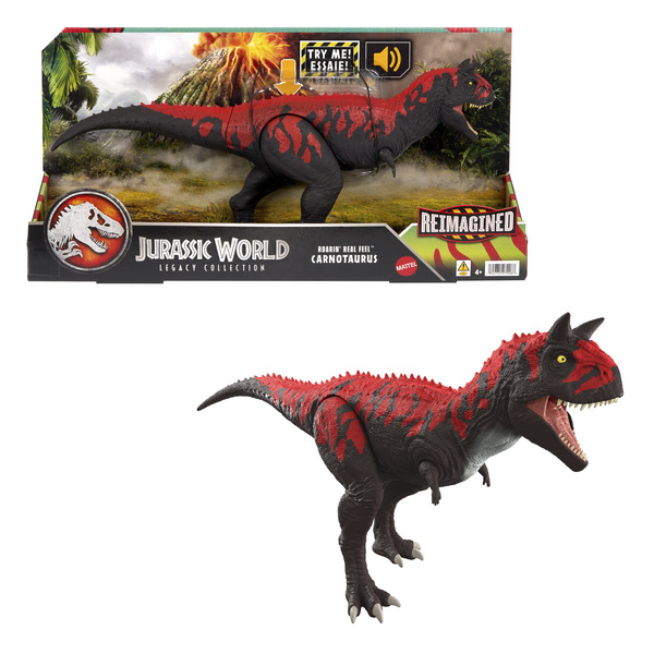 Figurine Dinosaure Carnotosaurus Rugissement Féroce - Jurassic World 