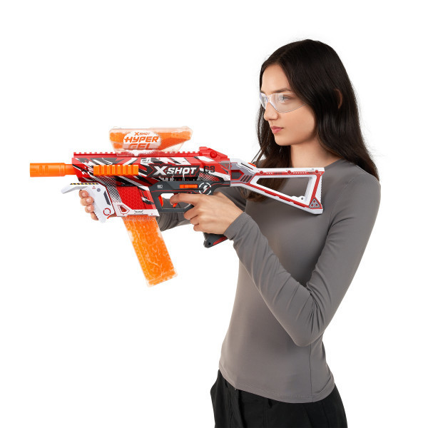 Pistolet XSHOT Hyper Gel Trace Fire + 2500 pastilles