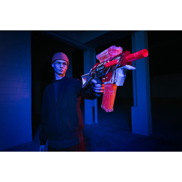 Pistolet XSHOT Hyper Gel Trace Fire + 2500 pastilles