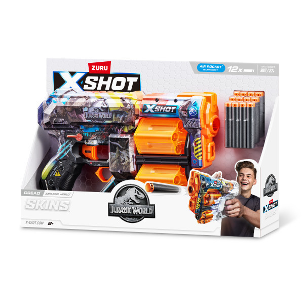 Pistolet XSHOT Skins Dread Jurassic World