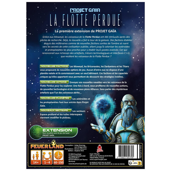 Projet Gaia - Extension La Flotte Perdue