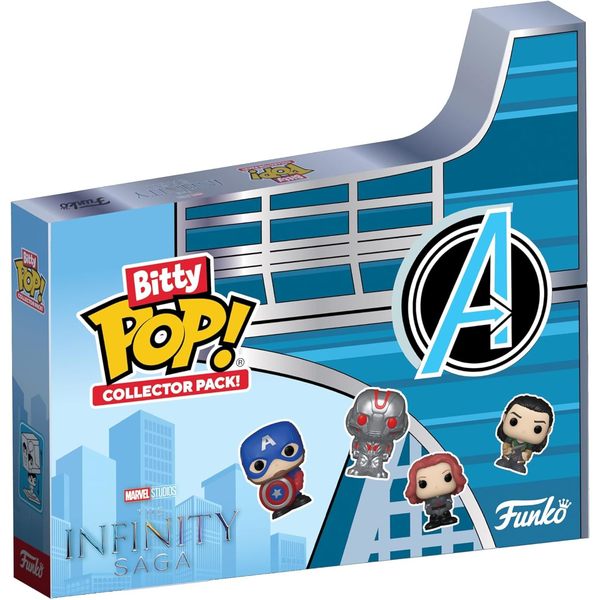 Coffret de 12 mini-figurines Marvel Infinity Saga - Bitty Pop 