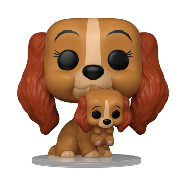 Figurine Lady avec un Chiot - Disney La Belle et le Clochard - Funko Pop - 1553 N0