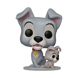 Figurine clochard avec chiot - La Belle et le Clochard - Funko Pop n°1554