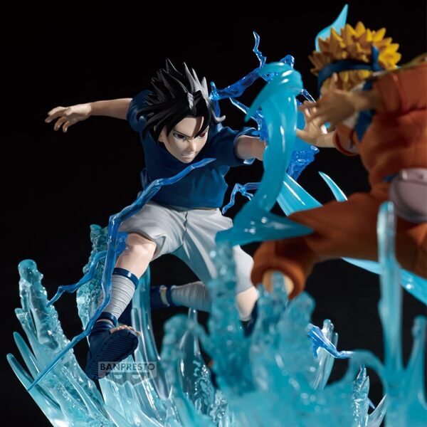 Figurine NARUTO Sasuke Combinaisons Battle 12 cm