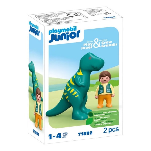 71892 - Playmobil Junior - Set junior garçon et dinosaure