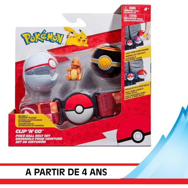 Ceinture Pokémon Pokéball - Salamèche