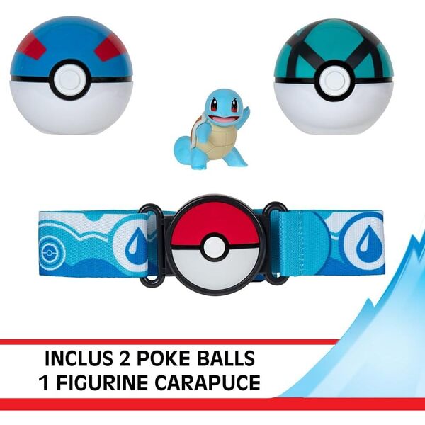 Ceinture Pokémon Pokéball - Carapuce