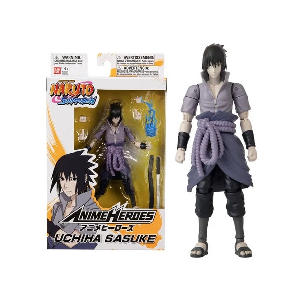 Figurine Sasuke Naruto Anime Heroes 17 cm