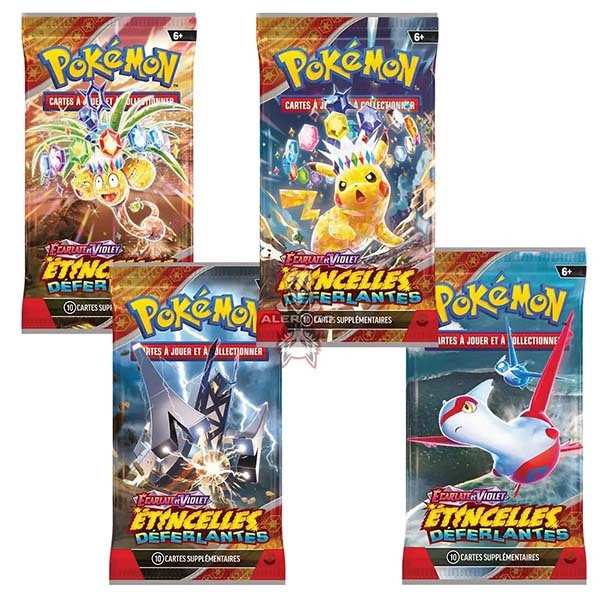 Booster Pokémon - Ecarlate et Violet - Etincelles Déferlantes - EV08 FR