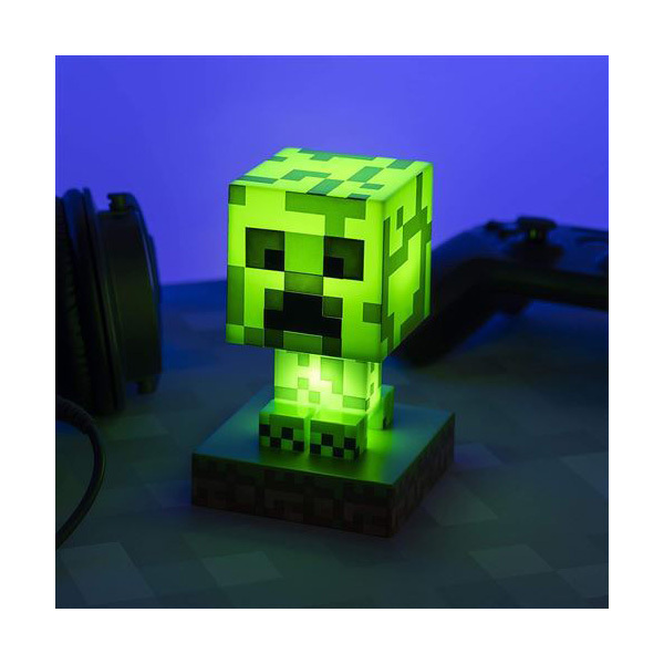 Lampe veilleuse Minecraft Creeper