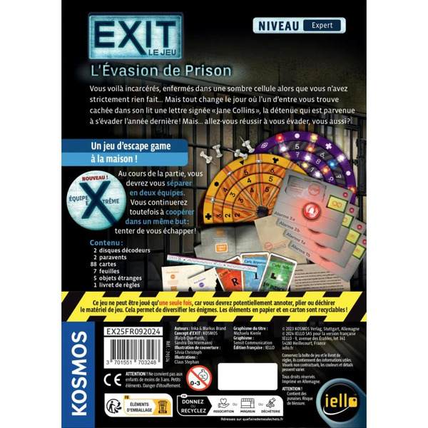 Exit : L évasion de Prison (expert)