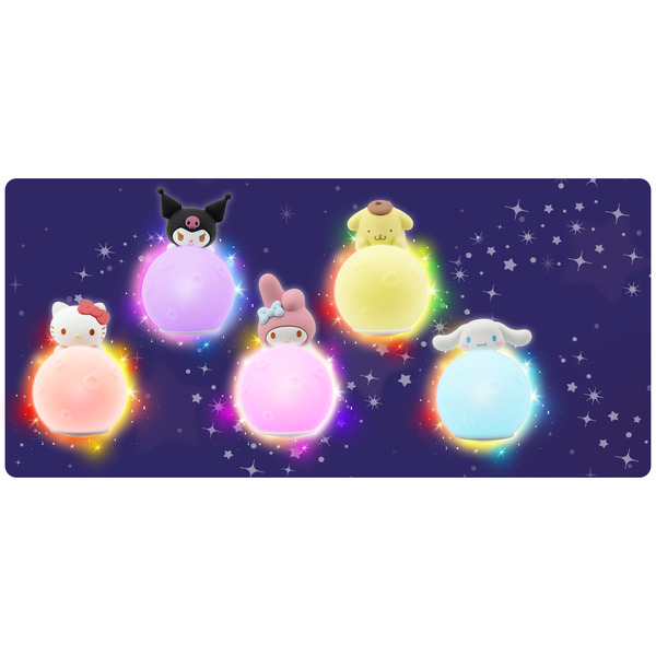 Veilleuse Kuromi Little Moon Light - Hello Kitty and Friends (modèle aléatoire)