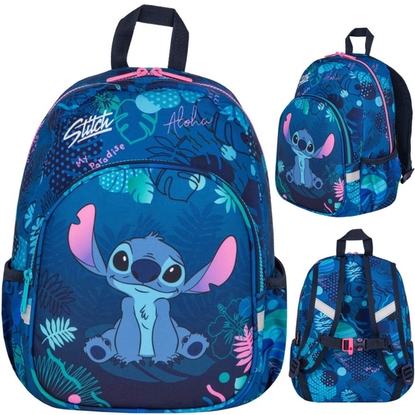 Sac à dos bleu 35 cm Stitch