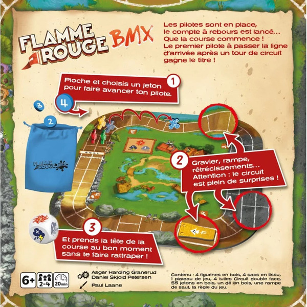 Flamme rouge BMX