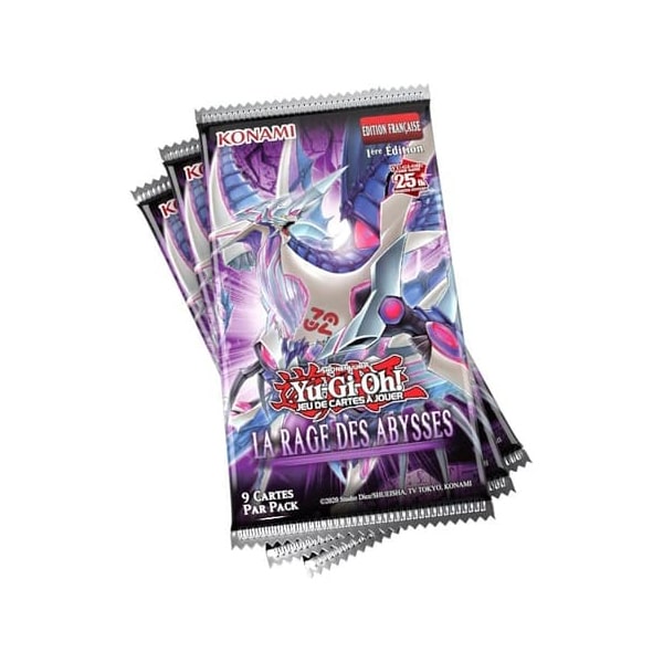 Booster Yu Gi Oh! La rage des Abysses x3