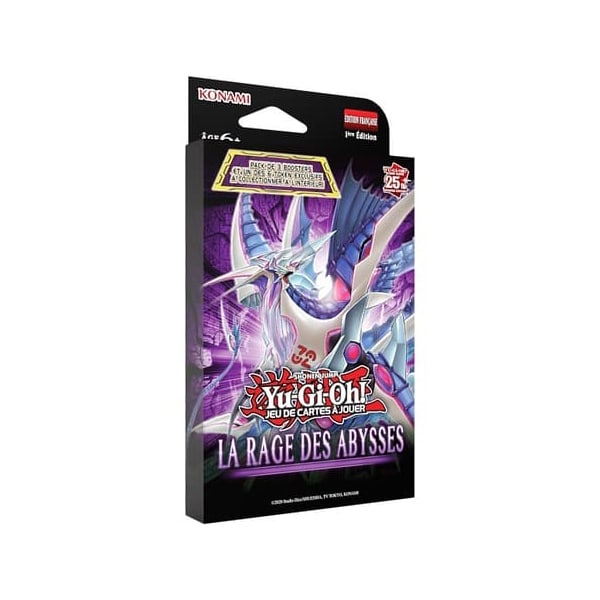 Booster Yu Gi Oh! La rage des Abysses x3