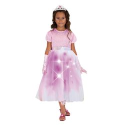 Déguisement de princesse lumineux + accessoires 5-6 ans