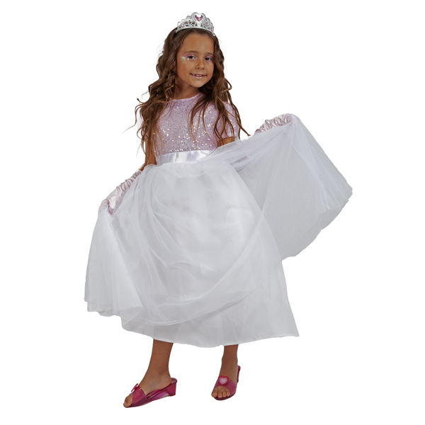 Déguisement de princesse lumineux + accessoires 5-6 ans