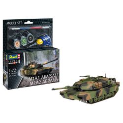 Maquette M1A1 AIM (SA)/M1A2 Abrams 1/72
