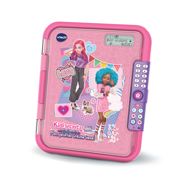 Mon journal intime vocal rose - KidiSecrets 365