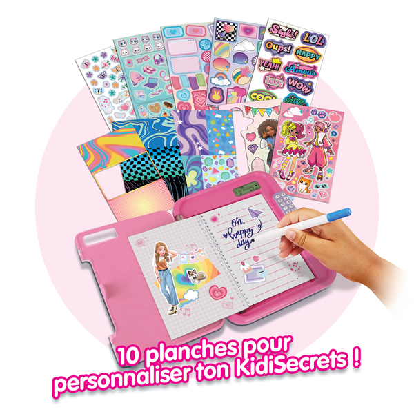 Mon journal intime vocal rose - KidiSecrets 365