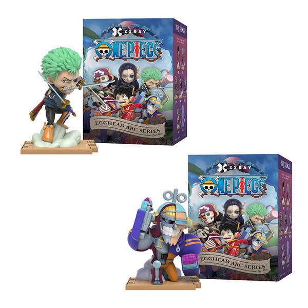 Figurine mystère 10cm One Piece - Arc Egghead (modèle aléatoire)