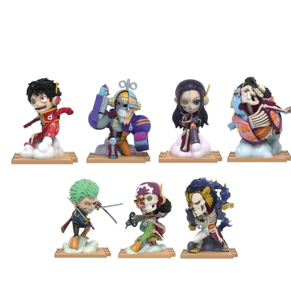 Figurine mystère 10cm One Piece - Arc Egghead (modèle aléatoire)