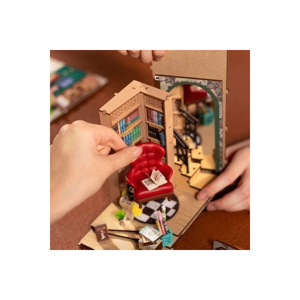 Maquette diorama Librairie Shakespeare (194 pièces)