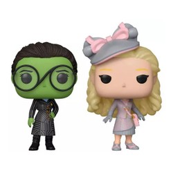 Figurines duo Elphaba et Glinda Wicked - Funko Pop