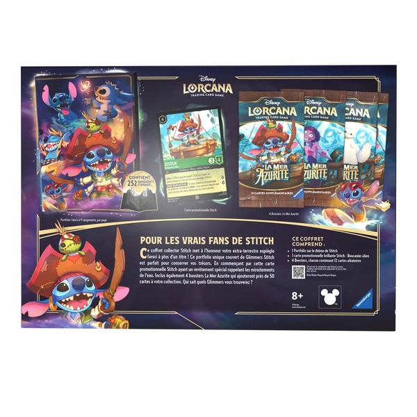 Disney Lorcana - Coffret cadeau Stitch La mer Azurite