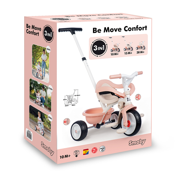 Tricycle Be Move Confort Rose