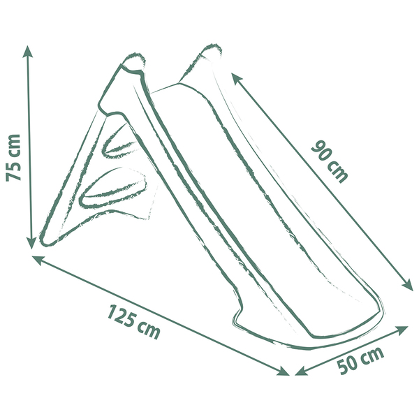 Toboggan XS Vert - Smoby Life