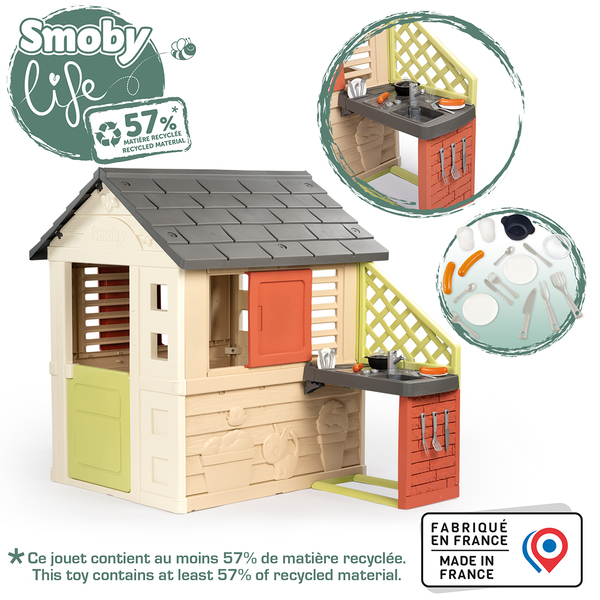 Maison nature et cuisine d été - Smoby Life