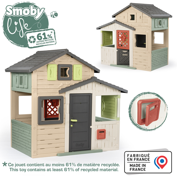 Maison Smoby Life Friends House Evo éco-responsable