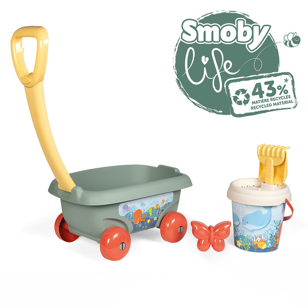 Chariot plage garni - Smoby Life