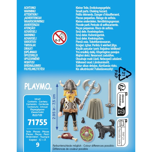 71755 - Playmobil Special Plus - Viking avec chien