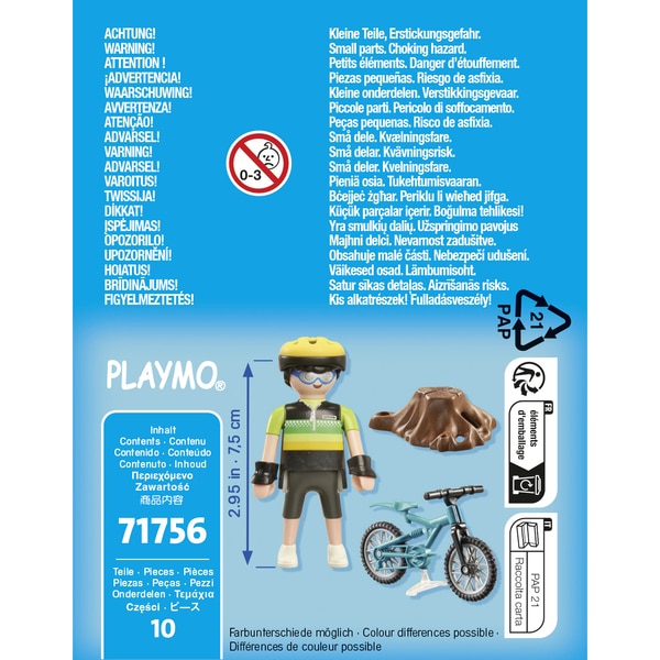 71756 - Playmobil Special Plus - Cycliste avec VTT